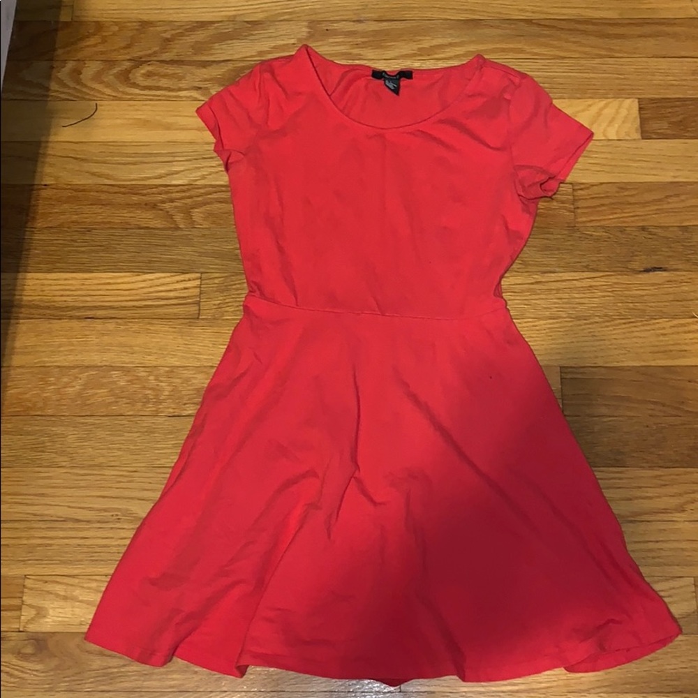 Red dress